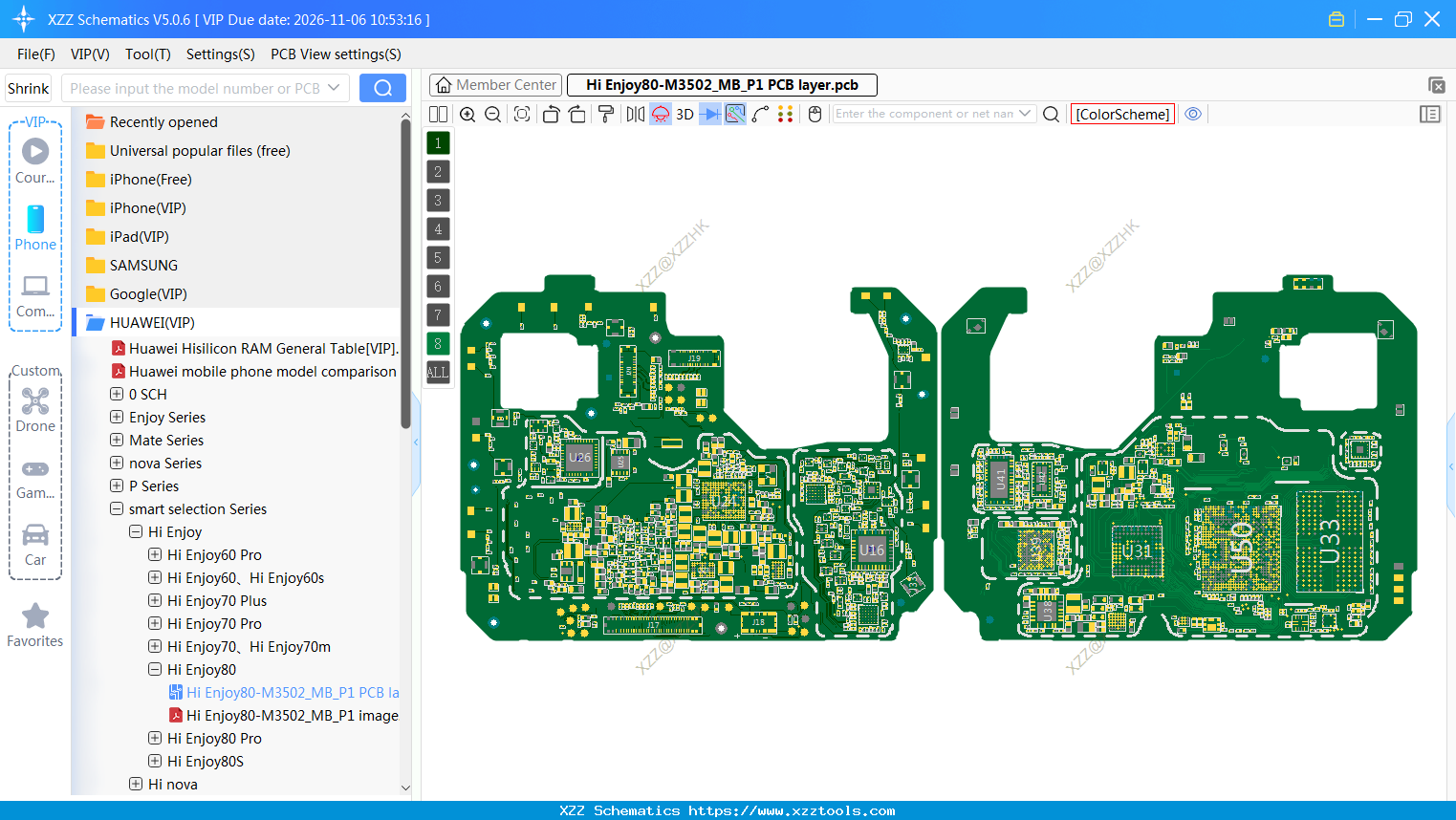 Hi Enjoy80-M3502_MB_P1 PCB Layer